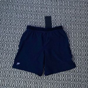 navy blue athletic shorts